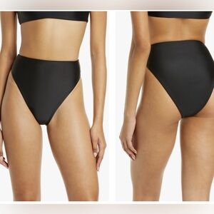Jade swim Incline bikini bottoms black